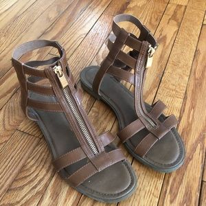 Brown Gladiator Sandals